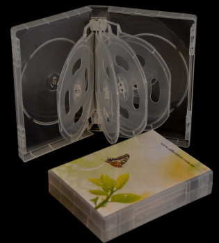 10 DVD case Semi-clear (33mm)
